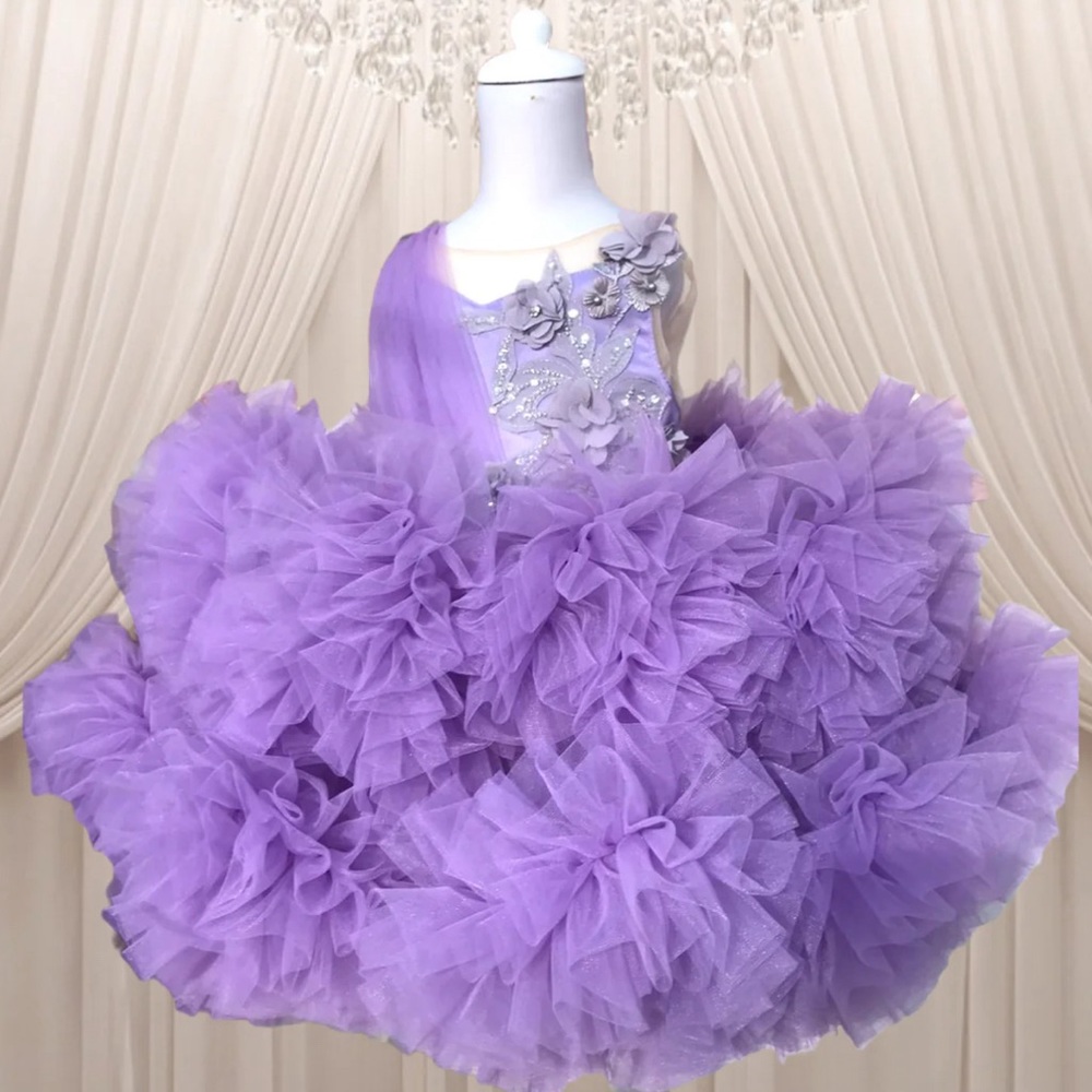 Girls couture dress